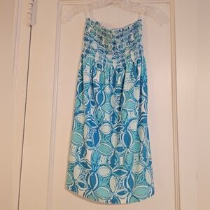 Lilly Pulitzer Strapless Terry Cloth Dress